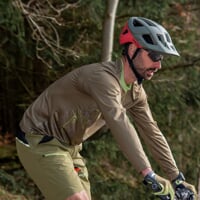 GENIUS BIKE SHORTS pánské cyklo šortky olivová/černá