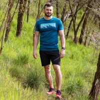 GENIUS SHORTS pánske outdoorové šortky čierna
