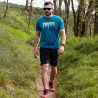 GENIUS SHORTS pánske outdoorové šortky čierna