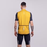 GRAVEL pánsky cyklistický dres piesková/čierna