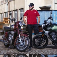 JAWA pánske bambusové tričko bordó