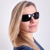 LOOKER POL BLK sluneční brýle s polarizačními skly černá mat