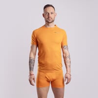 MA NKR 125 pánske merino tričko s krátkym rukávom oranžová