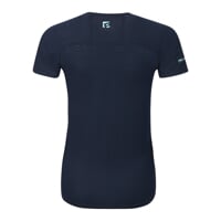 MA NKRZ 125 dámske merino tričko s krátkym rukávom čierno-modrá