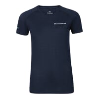 MA NKRZ 125 dámske merino tričko s krátkym rukávom čierno-modrá