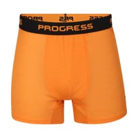 MA SKN 125 pánske merino boxerky oranžová