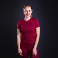 MS NKRZ dámske funkčné tričko malinová