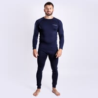 MT SDN 250 pánske merino spodky čIerno-modrá