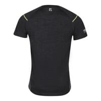 MW NKR pánské merino triko s krátkým rukávem čierný melír