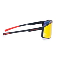 NITRO RED-R BLK/RED CASE športové okuliare s polarizačnými sklami čierna mat/červená