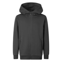 ORIGINAL FIT ZIP HOODY JR juniorská tepláková mikina antracit