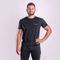 POLY MAN pánské triko čierna