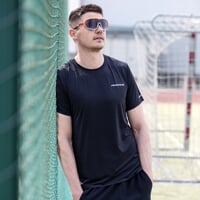 PREDATOR pánske lepené športové tričko čierna