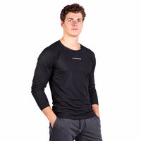 RAPTOR LS pánské sportovní triko s dlouhým rukávem černá