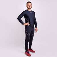 REFLEX pánské běžecké legíny čierna