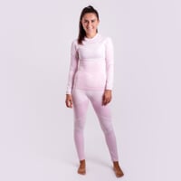 SEAMLESS-BAMBOO SET LADIES súprava dámskej termobielizne bordó/ružová