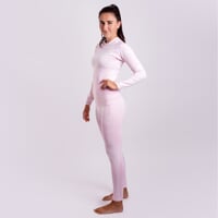 SEAMLESS-BAMBOO SET LADIES súprava dámskej termobielizne bordó/ružová