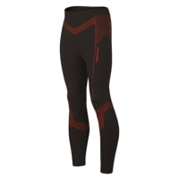 SEAMLESS-BAMBOO SET MEN súprava pánskej termobielizne čierna/oranž