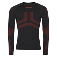 SEAMLESS-BAMBOO SET MEN súprava pánskej termobielizne čierna/oranž