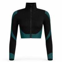 Set GEMA  CROP + GEMA LEGGINS čierna