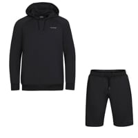 Set SYMBOL HOODY +   SHORTS čierna
