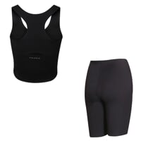 Set ZORA TANK TOP + SHORTS čierna