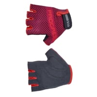 SOLO MITTS dětské cyklorukavice vínová/růžová