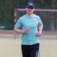 STUNT pánske športové tričko modrosivá