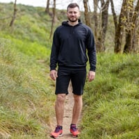 SYMBOL SHORTS pánske teplákové šortky čierna