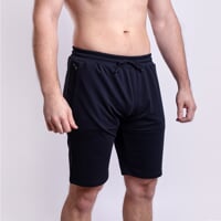 SYMBOL SHORTS pánske teplákové šortky čierna