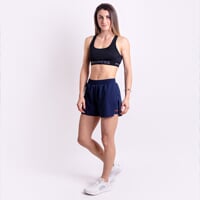 TIGA SHORTS dámské běžecké šortky 2v1 modrá