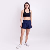 TIGA SHORTS dámské běžecké šortky 2v1 modrá