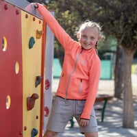 DT TISPA JUNIOR dievčenská mikina lososová