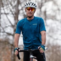 TRAFFIC pánsky cyklistický dres petrol