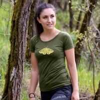 VINKA "ARCTIA" dámske merino triko khaki melír