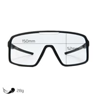 VISION PHC BLK sportovní fotochromatické brýle černá mat