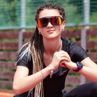 VISION RED-R BLK/GRY športové okuliare čierná mat./sivá