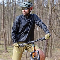 WINDY BIKE lehká cyklistická větrovka černá