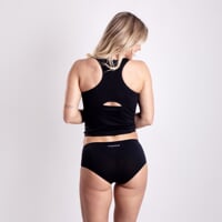 ZORA TANK TOP dámske športové tielko čierna