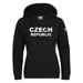 FUN HOODY CZECH LADY dámská mikina s kapucí černá