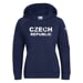 FUN HOODY CZECH LADY dámská mikina s kapucí černá